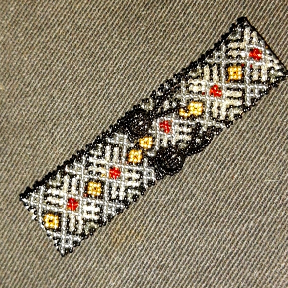 💥3fo$30💥Loom Weaved Pattern bracelet - Picture 1 of 2